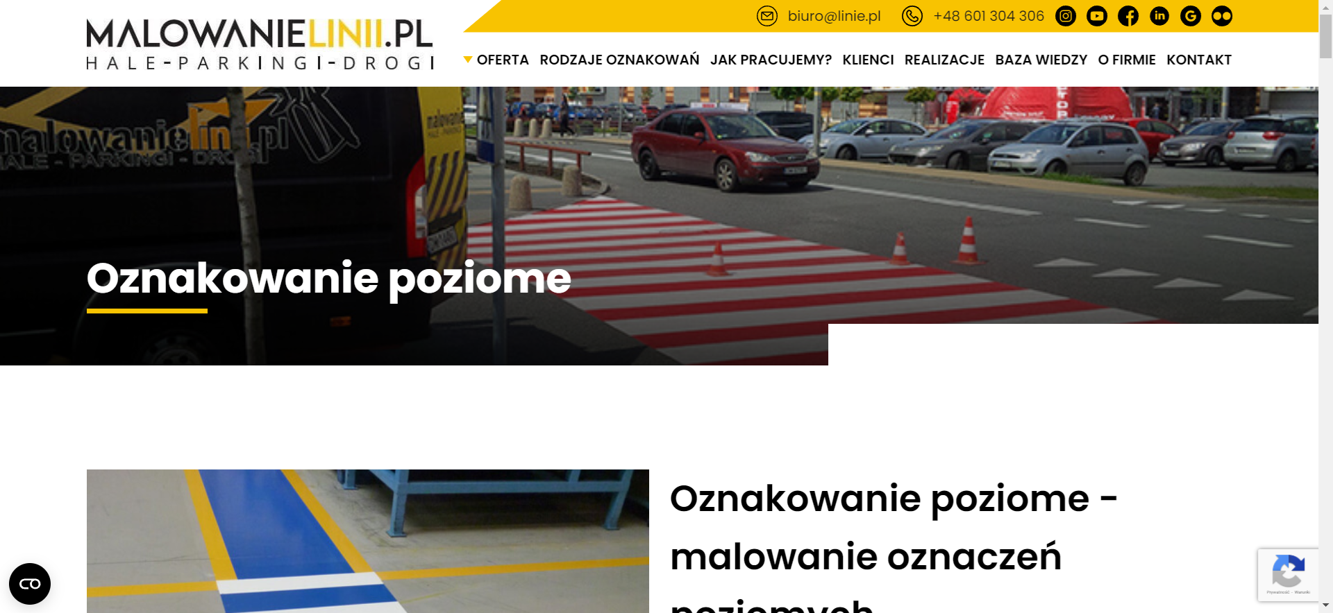 Oznakowanie poziome na parkingach - jak prawidłowe linie zwiększają przepustowość i porządek?