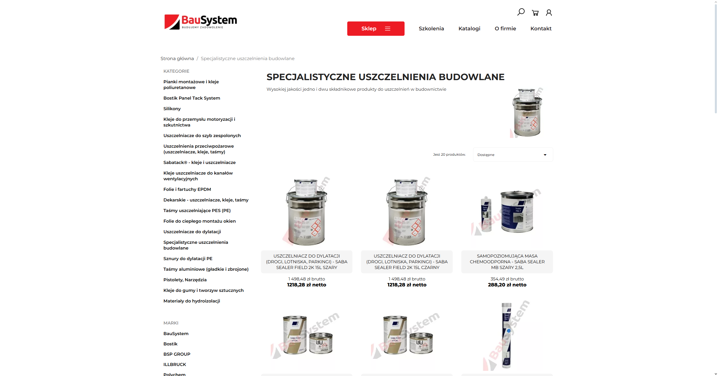 Uszczelnienia budowlane w praktyce - najczęstsze zastosowania i rekomendacje