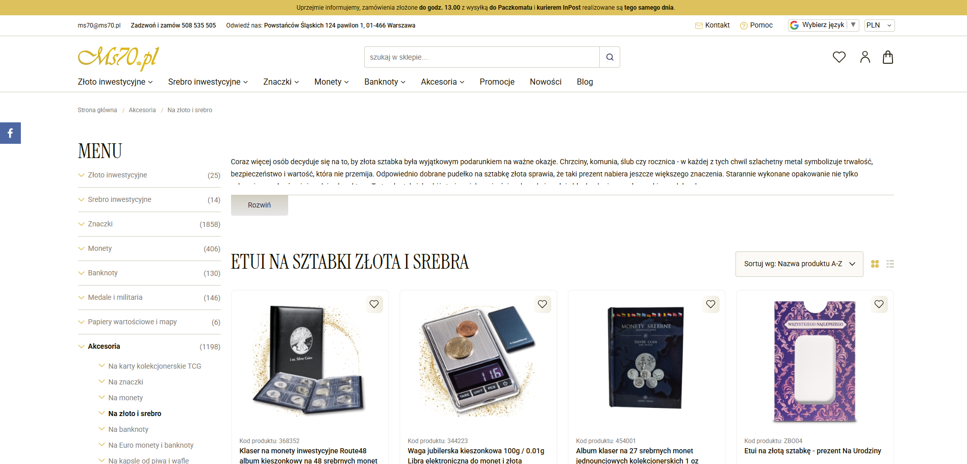 Dlaczego warto inwestować w akcesoria do przechowywania metali szlachetnych?