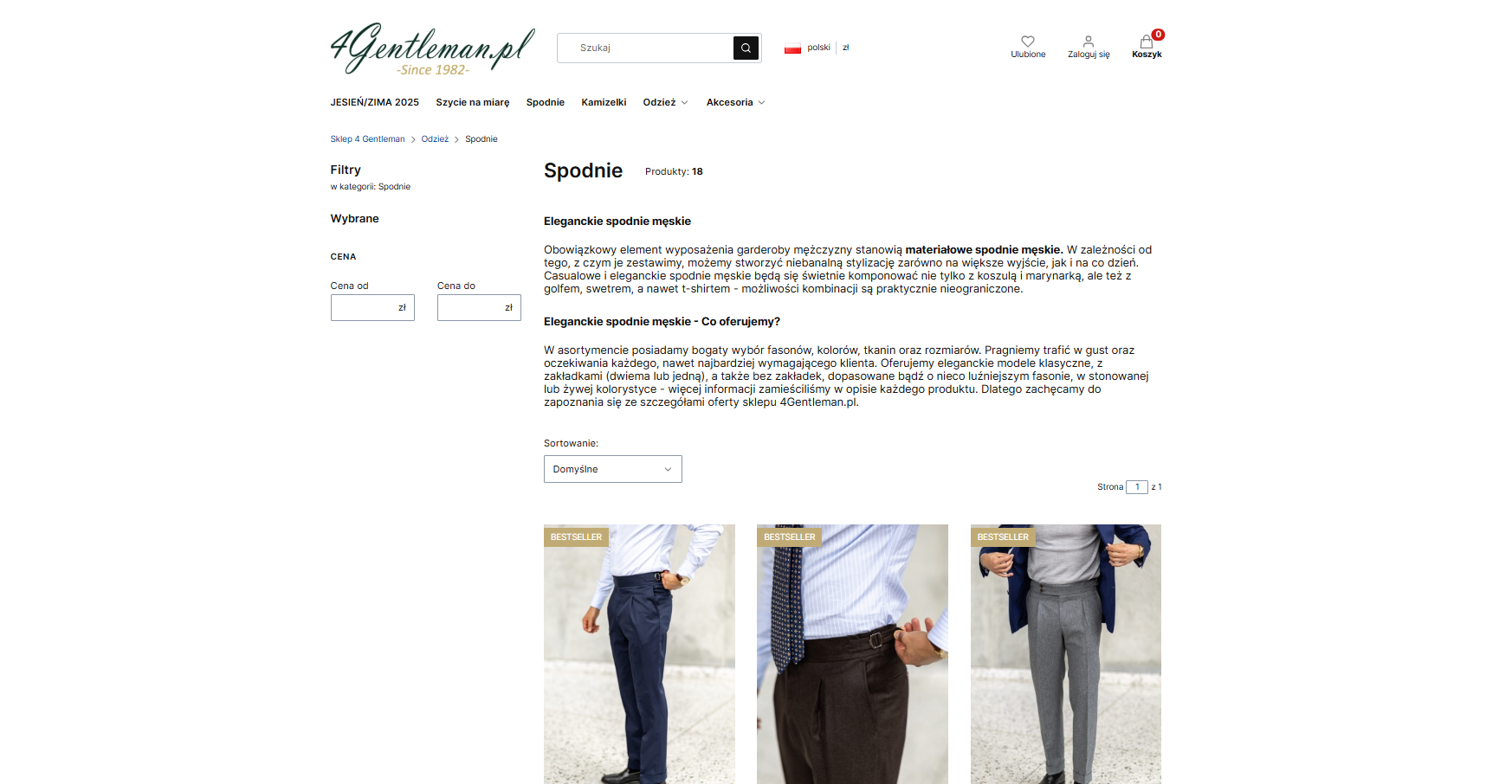 Eleganckie spodnie męskie do pracy – jakie modele sprawdzą się w biurze?