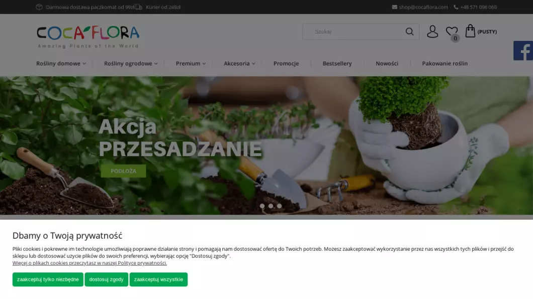 Sklep z roślinami CocaFlora