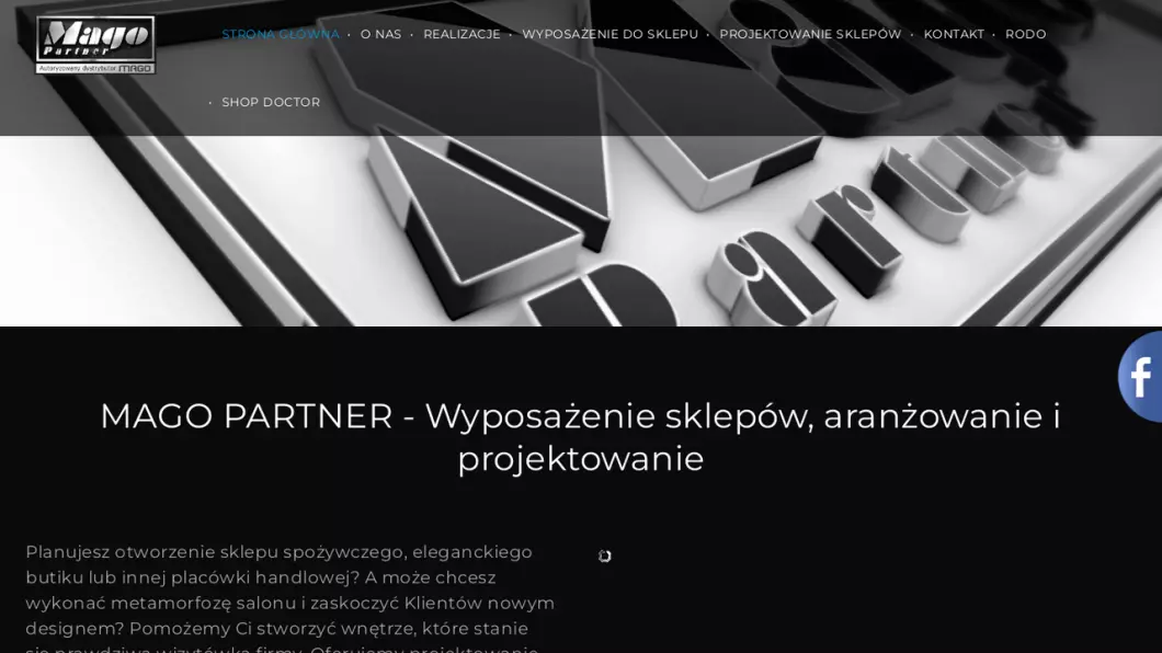 Mago Partner. Projektowanie, aranżacja, wyposażenie sklepów i magazynów