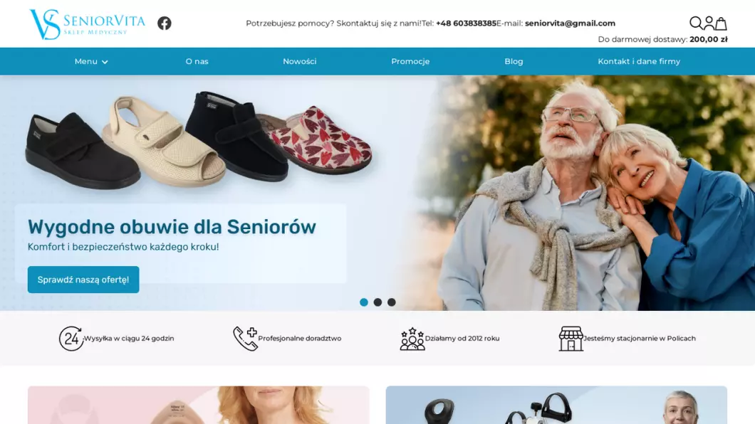 Sklep medyczny SeniorVita