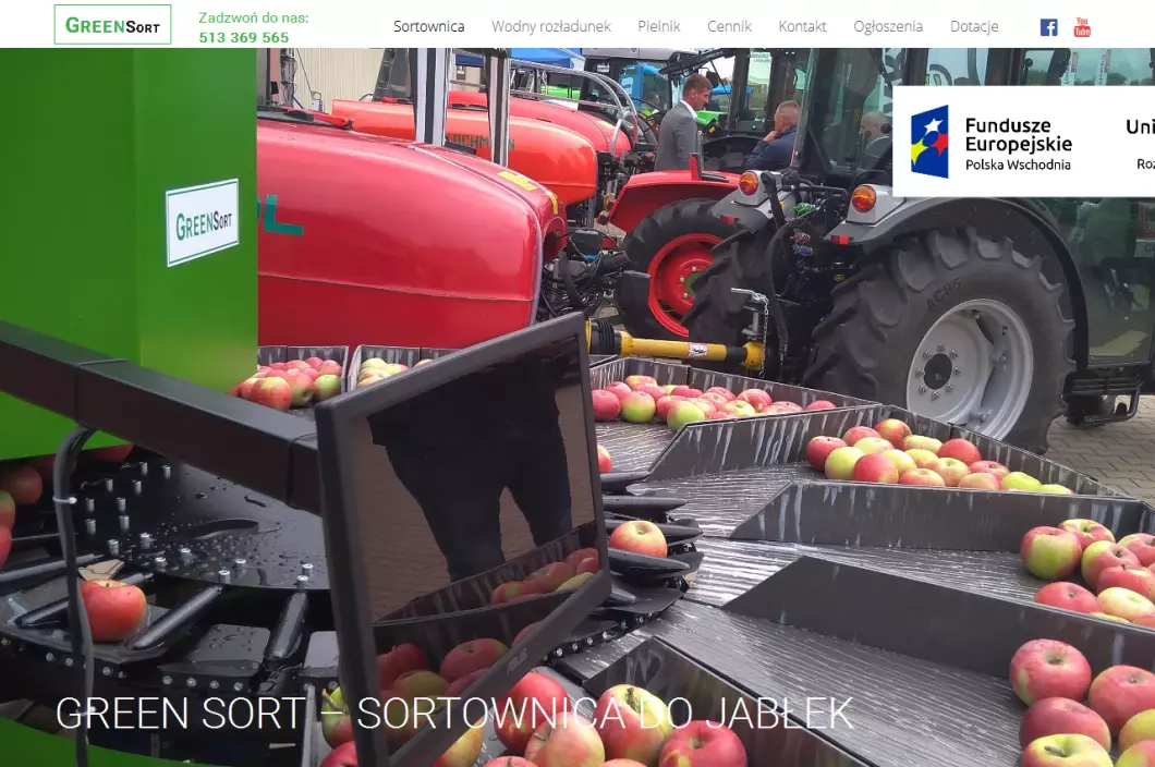 Sortownice do owoców - Green Sort