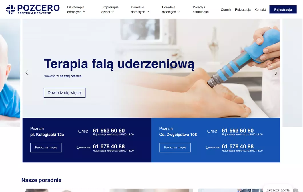 Centrum medyczne Poznań Pozcero