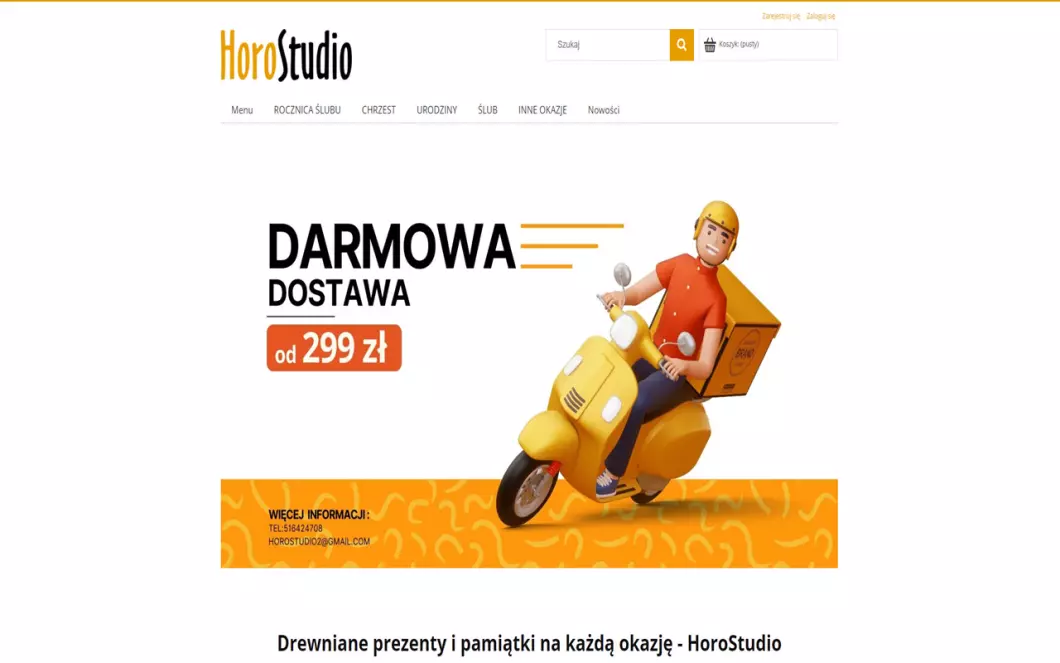 Drewniane prezenty HoroStudio