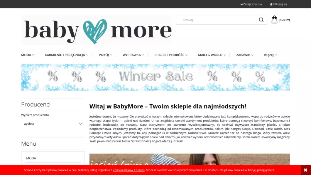Internetowy sklep dla maluchów | BabyMore