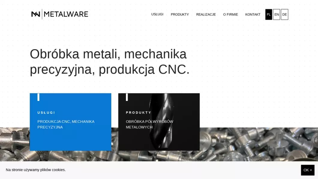 Metalware - Zakład obróbki metali