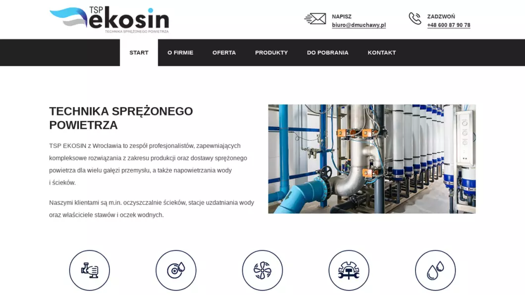 TSP EKOSIN - dmuchawy