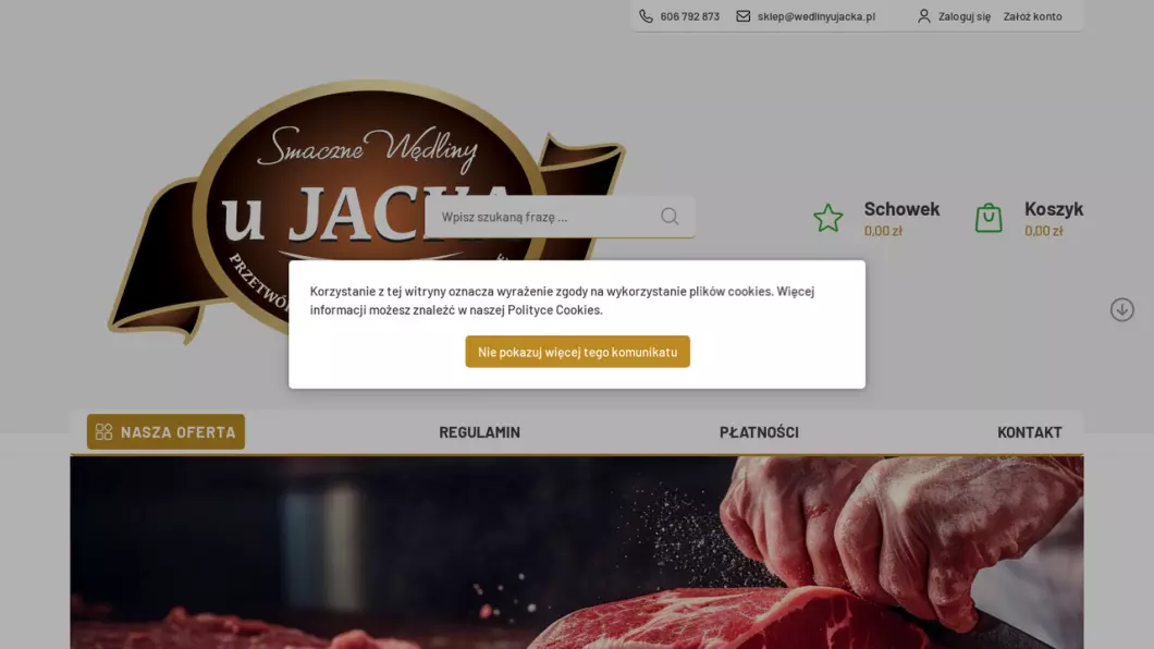 Swojskie wędliny | Internetowy sklep mięsny Wędliny U Jacka