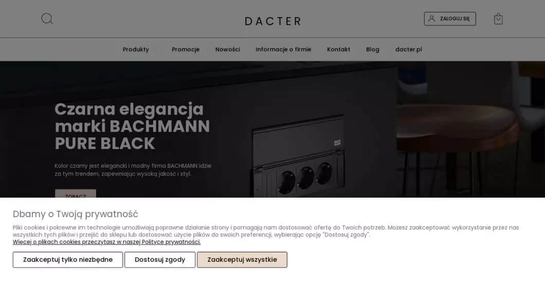 Akcesoria meblowe DAC TER
